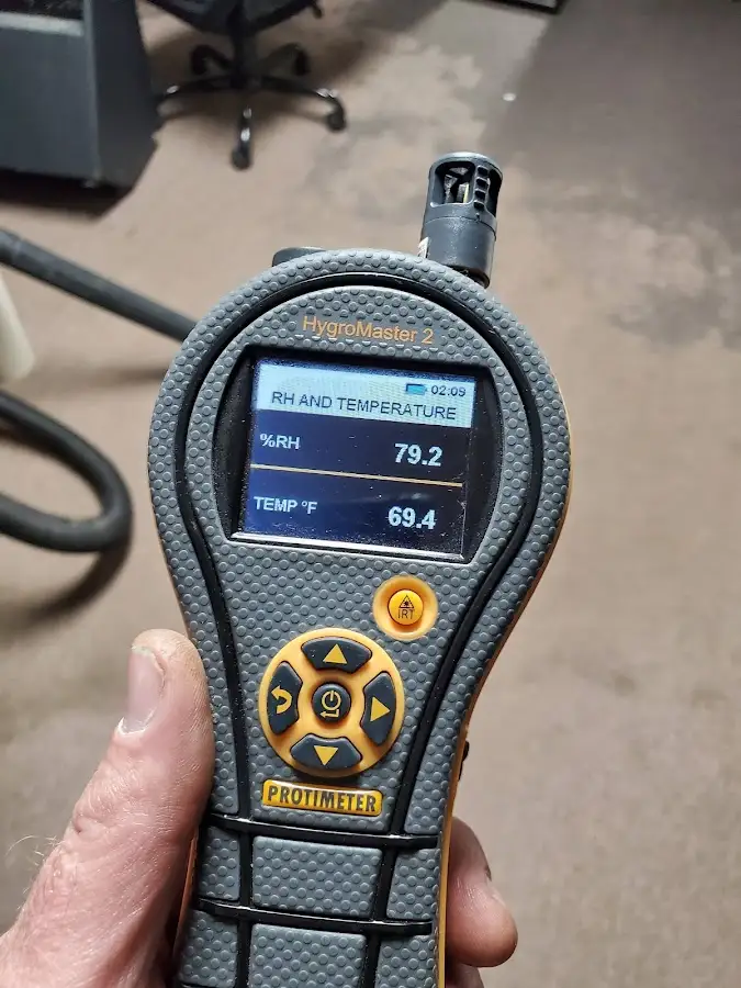 Moisture meter humidity assessment for Mold Remediation & Removal in Fort Campbell North